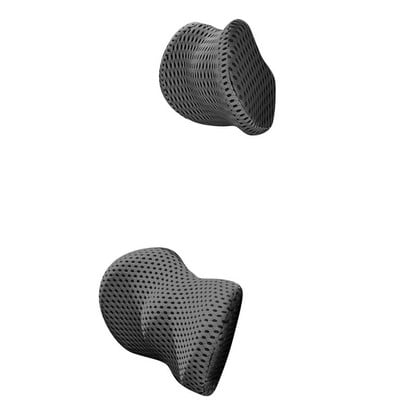 Мемори пяна Офис стол Седалка Глава Възглавница Възглавница за врата Облегалка за глава кола Комплект лумбална опора