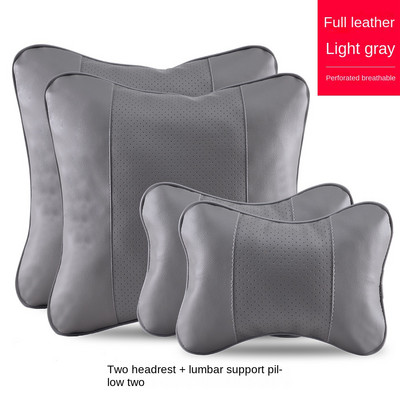Προσκέφαλο αυτοκινήτου, Μαξιλάρι λαιμού, Σετ οσφυϊκής στήριξης, τετραμελές κάθισμα μαξιλαριού αυτοκινήτου, μαξιλάρι αυχενικού σπονδύλου
