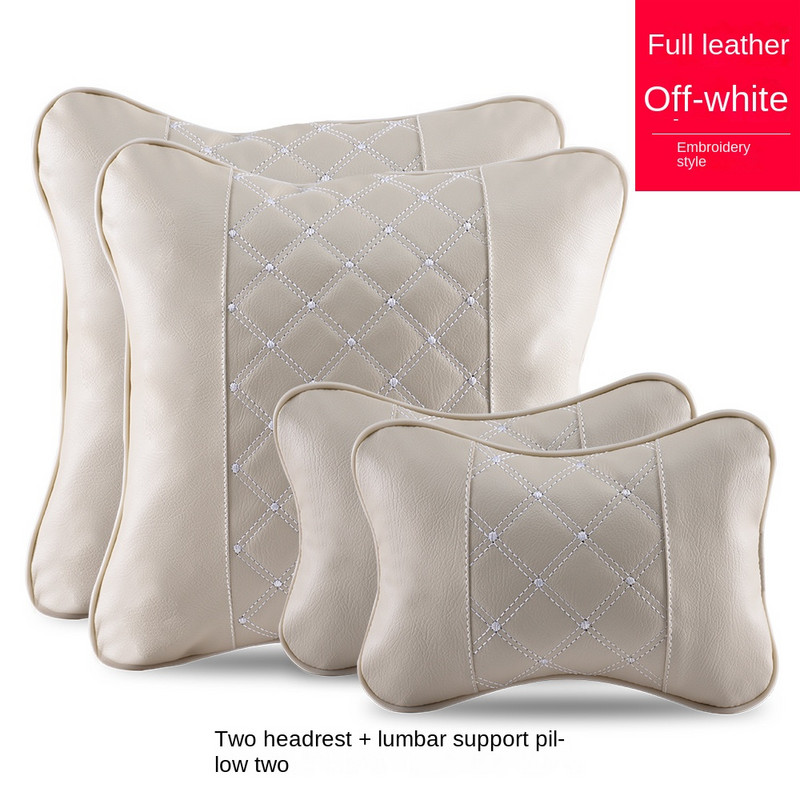 Προσκέφαλο αυτοκινήτου, Μαξιλάρι λαιμού, Σετ οσφυϊκής στήριξης, τετραμελές κάθισμα μαξιλαριού αυτοκινήτου, μαξιλάρι αυχενικού σπονδύλου