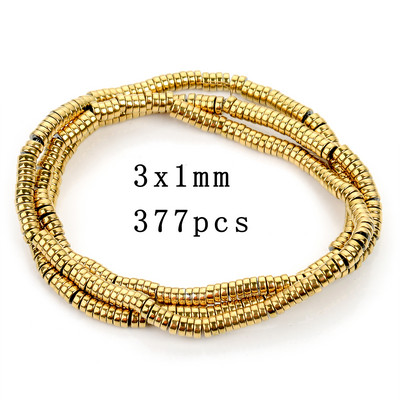 AAA+ Culoare de reținere Piatră naturală Mărgele geometrice neregulate Mărgele hematite placate cu aur pentru realizarea de bijuterii Colier brățară DIY