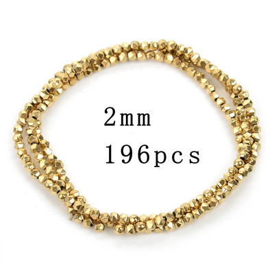 AAA+ Culoare de reținere Piatră naturală Mărgele geometrice neregulate Mărgele hematite placate cu aur pentru realizarea de bijuterii Colier brățară DIY