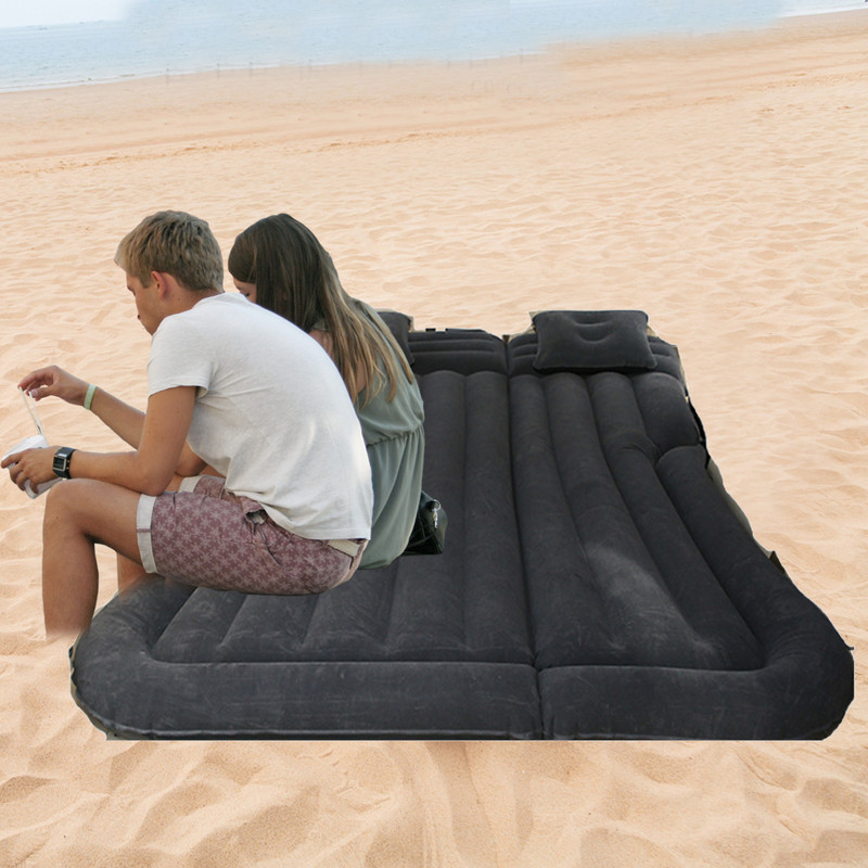 Φουσκωτό στρώμα ταξιδιού αυτοκινήτου Air air φουσκωτό κρεβάτι Universal για πολυλειτουργικό μαξιλάρι καναπέ στο πίσω κάθισμα Μαξιλάρι για υπαίθριο κάμπινγκ