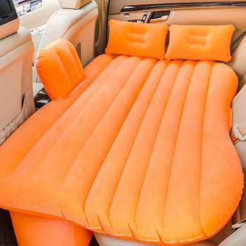 JASSE Легло за кола Надуваем дюшек за кола Пътно легло Надуваемо въздушно легло Надуваема калъфка за задната седалка на кола Надуваема 2 въздушна възглавница 19Y01002