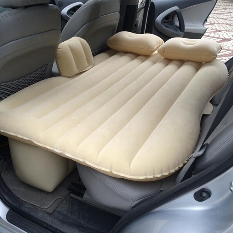 Autós utazóágy légfújható matrac univerzális hátsó üléshez Multifunkcionális kanapé kültéri önvezető kempingszőnyeg párna