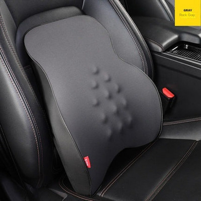 Automobilio elektrinė galvos atrama Automobilinė kėdutė Elektrinė juosmens pagalvėlė Atminties putplasčio juosmens atramos masažo galvos atramos juosmens pagalvėlių rinkinys