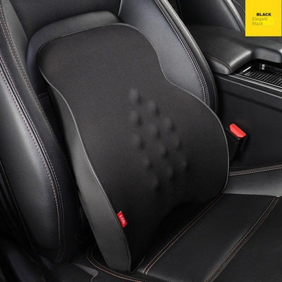 Automobilio elektrinė galvos atrama Automobilinė kėdutė Elektrinė juosmens pagalvėlė Atminties putplasčio juosmens atramos masažo galvos atramos juosmens pagalvėlių rinkinys