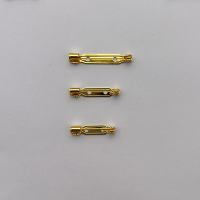 10 τεμ. μήκους 2,4 εκ. Καρφίτσα ασφαλείας Βάση καρφίτσας πίσω Μπάρα Σήμανση Καρφίτσες καρφίτσας DIY Jewelry Finding