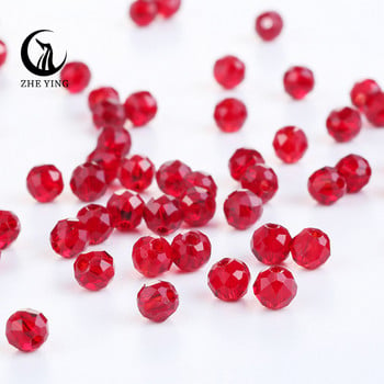 Diy Jewelry Beads 125/190pcs Rondelle Austria Faceted Crystal Glass Beads for Jewelry Making perles fabrication de bijoux