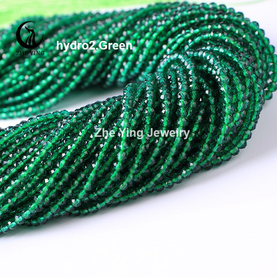 Diy ékszergyöngyök 125/190db Rondelle Austria csiszolt kristályüveg gyöngyök ékszerekhez Perles fabrication de bizoux