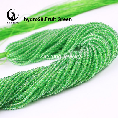 Diy ékszergyöngyök 125/190db Rondelle Austria csiszolt kristályüveg gyöngyök ékszerekhez Perles fabrication de bizoux