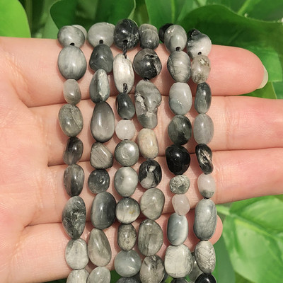 5-8mm természetes rózsaszín opál holdkő színes fluorit kő gyöngyök szabálytalan távtartó gyöngyök ékszerkészítéshez, barkács karkötő 15''