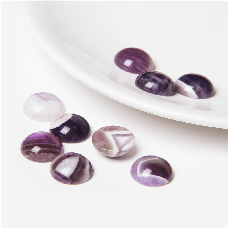 5 bucăți mărgele cabochon din piatră naturală 4-14 mm Jaspers de agat jad Cameo mărgele cu spatele plat pentru realizarea de bijuterii, inele, cercei, colier, bricolaj