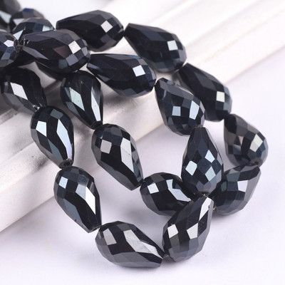 Fasetirano kristalno staklo u obliku suze u obliku kruške 5x3mm 7x5mm 12x8mm 15x10mm 18x12mm Rasute perle za rukotvorine za izradu nakita DIY
