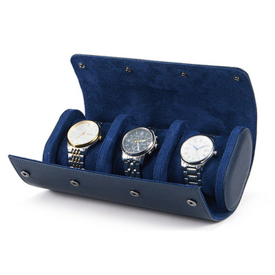 Luxury Watch Roll Box 1/3 Slots PU Θήκη ρολογιού για άντρες Γυναικεία ρολόγια Organizer Display Κοσμήματα Βραχιόλι αποθήκευσης