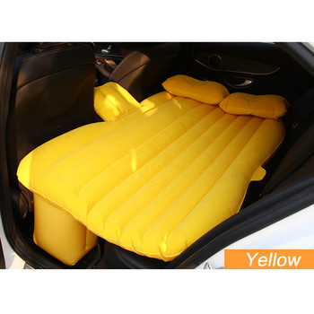 Αυτοκίνητο Air Φουσκωτό στρώμα ταξιδιού Κρεβάτι για στρώμα πίσω καθίσματος αυτοκινήτου Πολυλειτουργικό μαξιλάρι καναπέ Μαξιλάρι για υπαίθριο κάμπινγκ