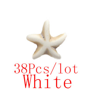 Kamene perle Tirkizne perle u obliku morske zvijezde 13 x 13 mm Približno 38 kom/nitu Opuštene odstojne perle Perle sa sjemenkama za izradu nakita DIY