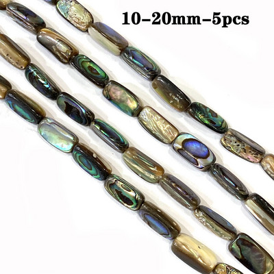 5db természetes abalone kagylógyöngy 10-20mm csepp alakú szerelem szív alakú abalone kagyló barkács ékszerkészítéshez nyaklánc kiegészítők