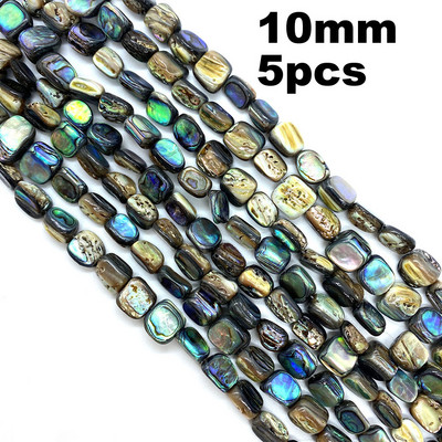 5db természetes abalone kagylógyöngy 10-20mm csepp alakú szerelem szív alakú abalone kagyló barkács ékszerkészítéshez nyaklánc kiegészítők