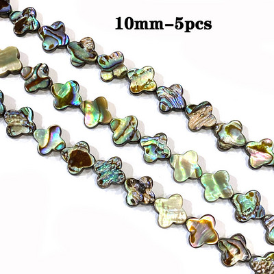 5db természetes abalone kagylógyöngy 10-20mm csepp alakú szerelem szív alakú abalone kagyló barkács ékszerkészítéshez nyaklánc kiegészítők