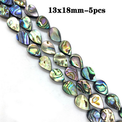 5db természetes abalone kagylógyöngy 10-20mm csepp alakú szerelem szív alakú abalone kagyló barkács ékszerkészítéshez nyaklánc kiegészítők