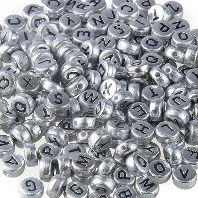 100 kom/lot Srce akrilne perle sa slovom šarene abecede labave razmaknice perle za izradu nakita DIY ručno izrađena narukvica ogrlica