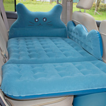 Κρεβάτι αέρα κινουμένων σχεδίων αυτοκινήτου Κρεβάτι στρώματος πίσω εξάτμισης αυτοκινήτου για παιδιά που κοιμούνται Πίσω κάθισμα αυτοκινήτου Πτυσσόμενο στρώμα ταξιδιού αυτοκινήτου
