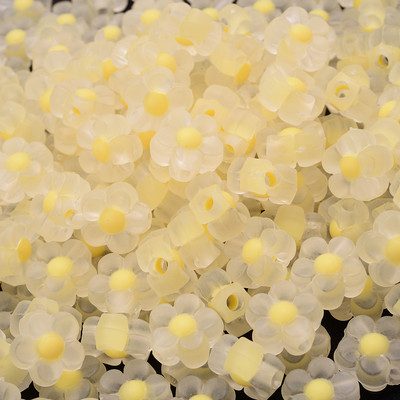 30 komada 13 mm matirajuće akrilne cvjetne perle suncokreti odstojne perle nalazi privjesci za izradu nakita Diy ručno rađeni dodaci