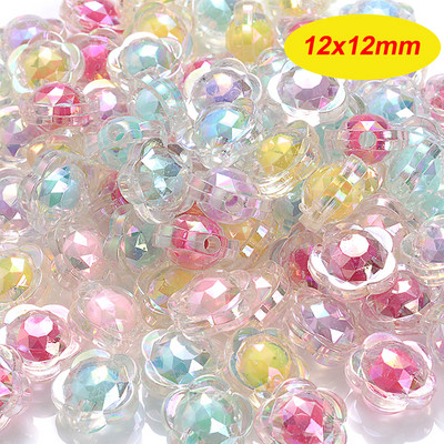 30 komada 13 mm matirajuće akrilne cvjetne perle suncokreti odstojne perle nalazi privjesci za izradu nakita Diy ručno rađeni dodaci