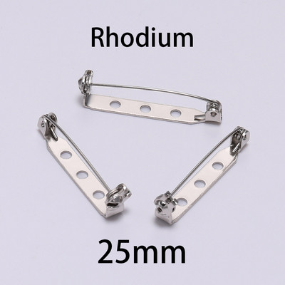 20 de bucăți 20 25 32 38mm știfturi de bază pentru clemă pentru broșă Blank Safe Lock Broșă de bază Suport insignă pentru bricolaj pentru realizarea de bijuterii materiale pentru descoperiri