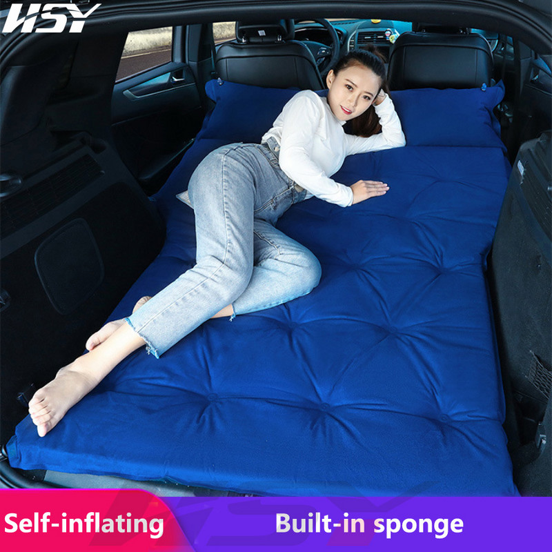 Samonapuhujući madrac za automobil Dodaci za unutrašnjost automobila Automatski madrac s površinom na napuhavanje Putni sklopivi krevet za sva SUV MPV