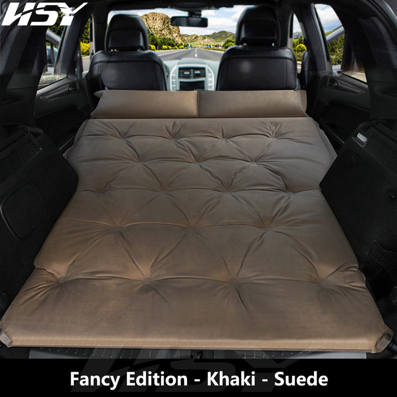 Samonapuhujući madrac za automobil Dodaci za unutrašnjost automobila Automatski madrac s površinom na napuhavanje Putni sklopivi krevet za sva SUV MPV