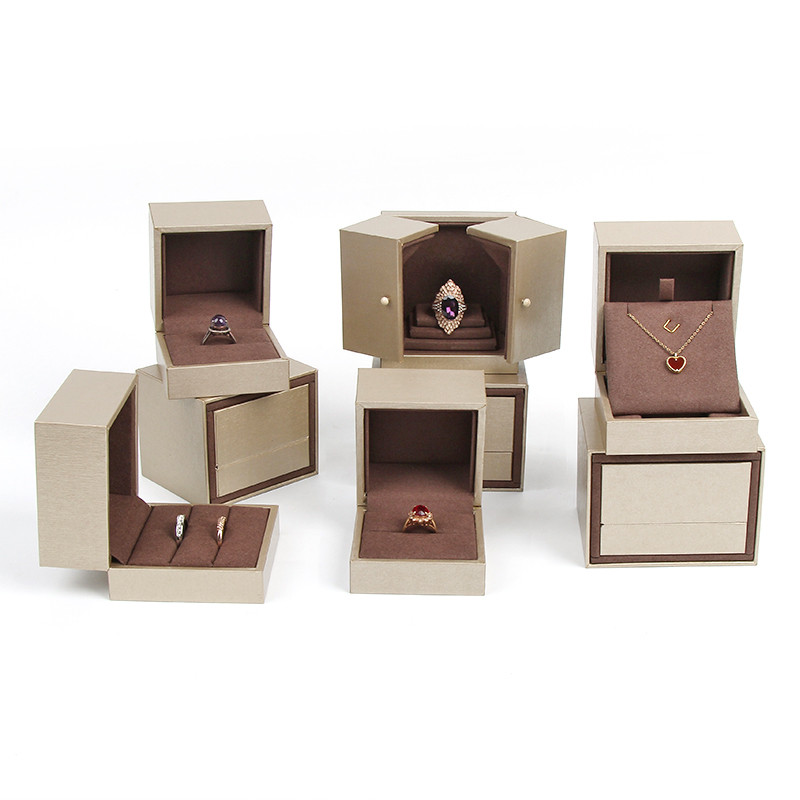Nova posebna papirnata kutija za nakit Kreativna kutija Kutija u kutiji Prsten Ogrlica Privjesak Modno pakiranje nakita Poklon kutija