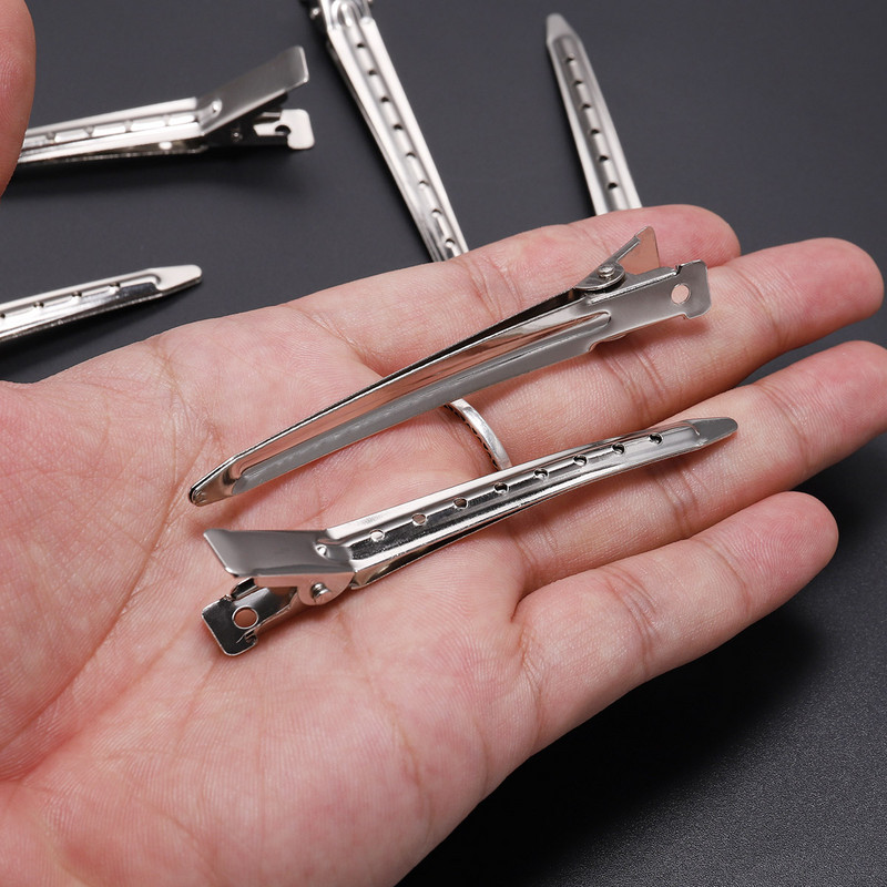 10 бр. 8,5 см професионални салонни щипки за коса Инструменти за оформяне на коса Направи си сам фризьорски фиби за коса Шноли Аксесоари за шапки