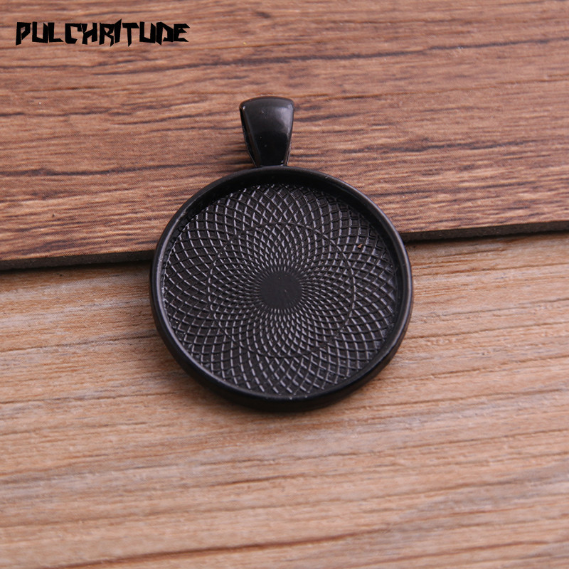 10 buc/lot 2020 nou 8 culori placat model clasic se potrivește 25mm sticlă Cabochon bază setare DIY bijuterii descoperiri