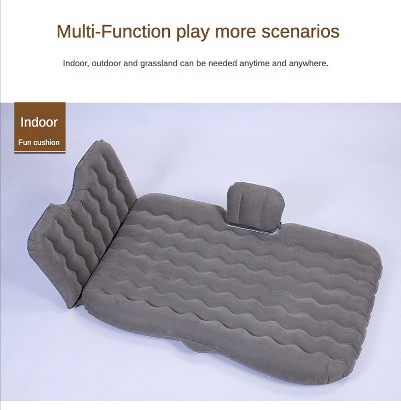 Saltea gonflabilă pentru mașină pat gonflabil pentru camping în aer liber Patul de călătorie multifuncțional pentru mașină Accesorii pentru mașină