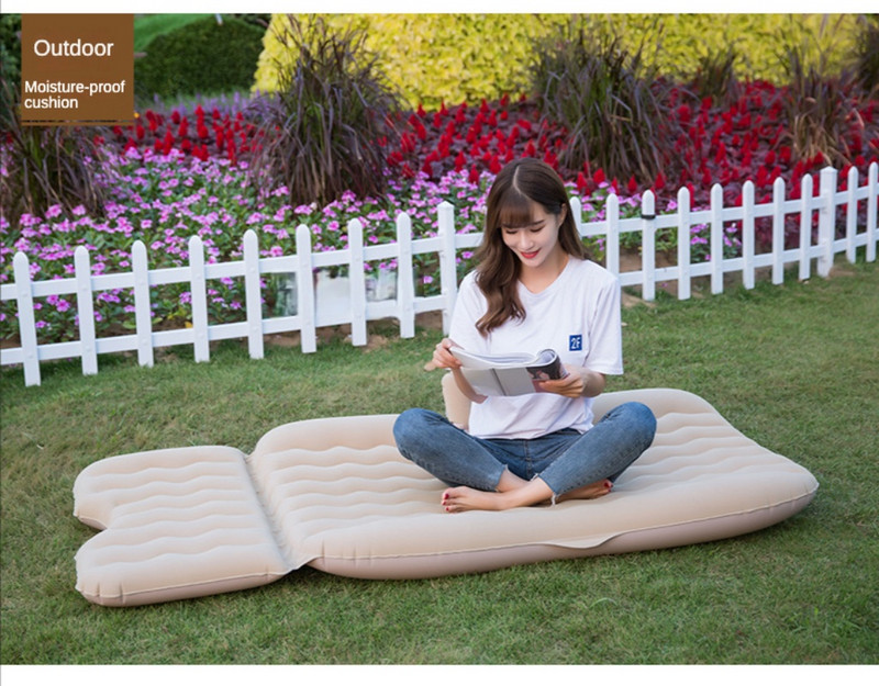 Saltea gonflabilă pentru mașină pat gonflabil pentru camping în aer liber Patul de călătorie multifuncțional pentru mașină Accesorii pentru mașină