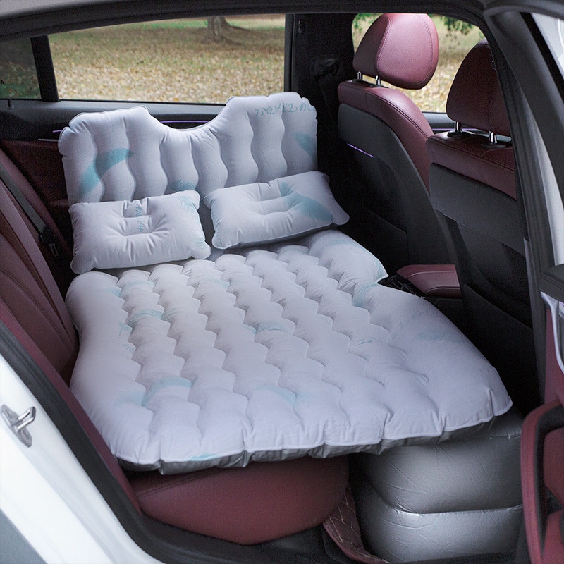 Saltea gonflabilă pentru mașină pat gonflabil pentru camping în aer liber Patul de călătorie multifuncțional pentru mașină Accesorii pentru mașină