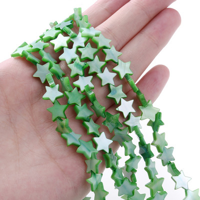 6-12 mm Perle od prirodne školjke Šarene zvjezdane razmaknice Zvijezda petokraka za privjeske Izrada nakita DIY narukvica Ogrlica