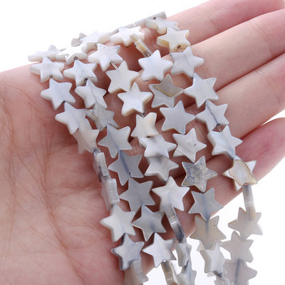 6-12 mm Perle od prirodne školjke Šarene zvjezdane razmaknice Zvijezda petokraka za privjeske Izrada nakita DIY narukvica Ogrlica
