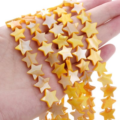 6-12 mm Perle od prirodne školjke Šarene zvjezdane razmaknice Zvijezda petokraka za privjeske Izrada nakita DIY narukvica Ogrlica