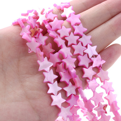 6-12 mm Perle od prirodne školjke Šarene zvjezdane razmaknice Zvijezda petokraka za privjeske Izrada nakita DIY narukvica Ogrlica