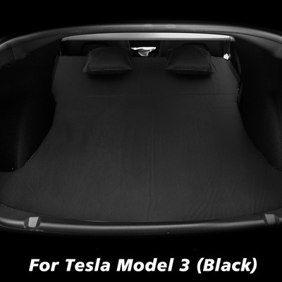 Za Tesla Model 3 Model Y 2017-2023 Zračni madrac na napuhavanje Vanjsko kampiranje Specijalna antilop tkanina na napuhavanje Putni krevet za automobil