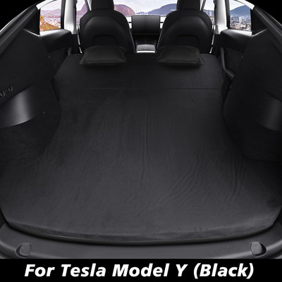 Za Tesla Model 3 Model Y 2017-2023 Zračni madrac na napuhavanje Vanjsko kampiranje Specijalna antilop tkanina na napuhavanje Putni krevet za automobil