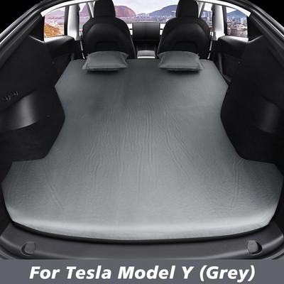 Za Tesla Model 3 Model Y 2017-2023 Zračni madrac na napuhavanje Vanjsko kampiranje Specijalna antilop tkanina na napuhavanje Putni krevet za automobil