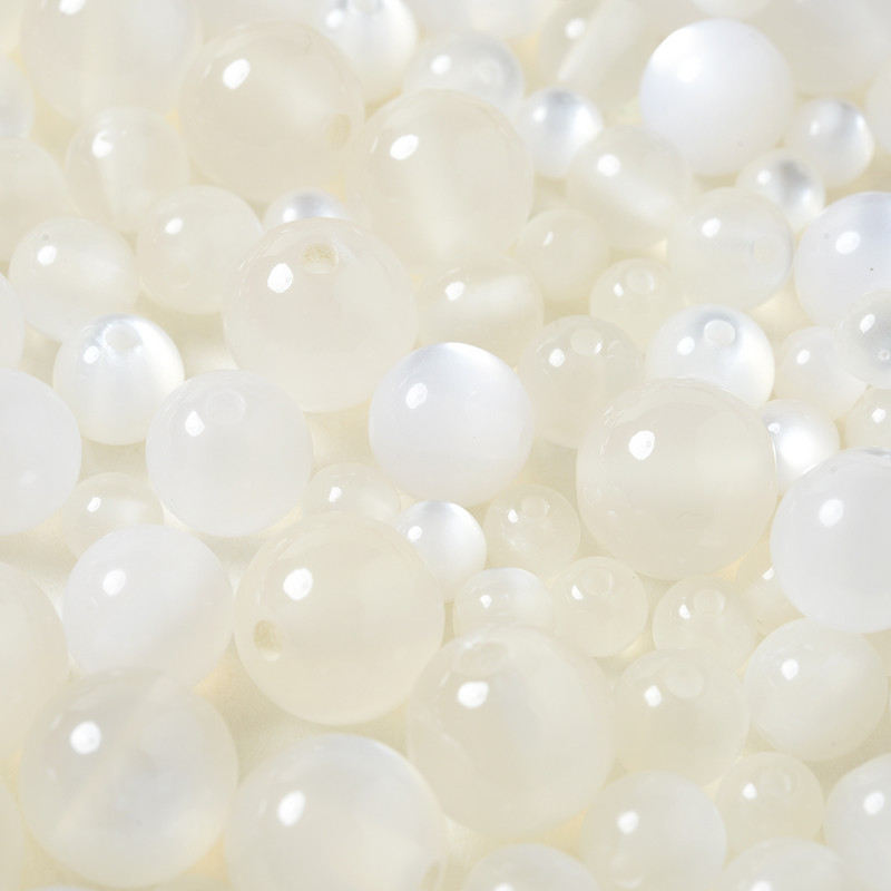 6 8 10 12 mm tejszerű gyanta utánzat opál gyöngyök kerek laza gyöngyök ékszerkészítéshez barkácsolás karkötő nyaklánc kiegészítők nagykereskedelme