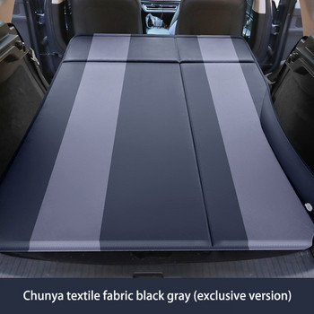 Αναβαθμισμένο σουέτ αυτόματο φουσκωτό στρώμα κρεβάτι ταξιδιού αυτοκινήτου SUV πίσω μαξιλαράκι ύπνου αυτοκινήτου πτυσσόμενο πορτμπαγκάζ αυτοκινήτου Universal