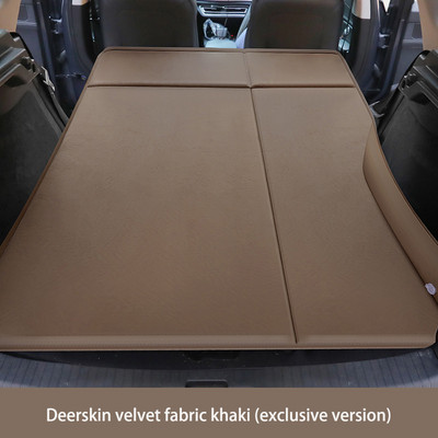 Továbbfejlesztett velúr automatikus felfújható matrac autós utazóágy SUV autó hátsó hálófülke összecsukható autó csomagtartója Univerzális