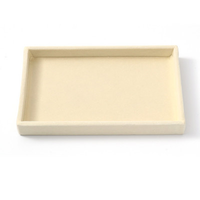 Aksominiai papuošalų ekranai stačiakampiai daugiaspalviai papuošalų vitrinos organizatorių dėžutės dėklo laikiklis auskarų laikymo dėklas Vitrina 21x12cm, 1vnt