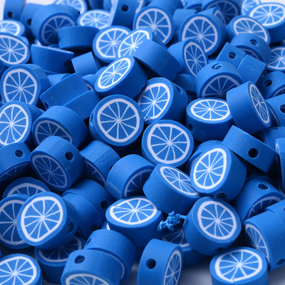 30 komada 10 mm Višebojne Perle od polimerske gline od voća Limun Naranča Odstojne perle za izradu nakita Narukvica Naušnice Ogrlica DIY obrt