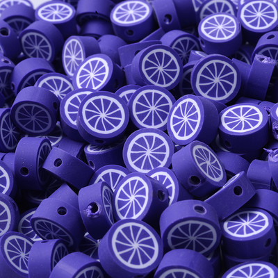 30 komada 10 mm Višebojne Perle od polimerske gline od voća Limun Naranča Odstojne perle za izradu nakita Narukvica Naušnice Ogrlica DIY obrt